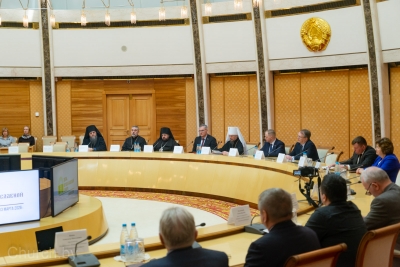 В Национальной библиотеке Беларуси состоялся торжественный акт, посвященный Дню православной книги